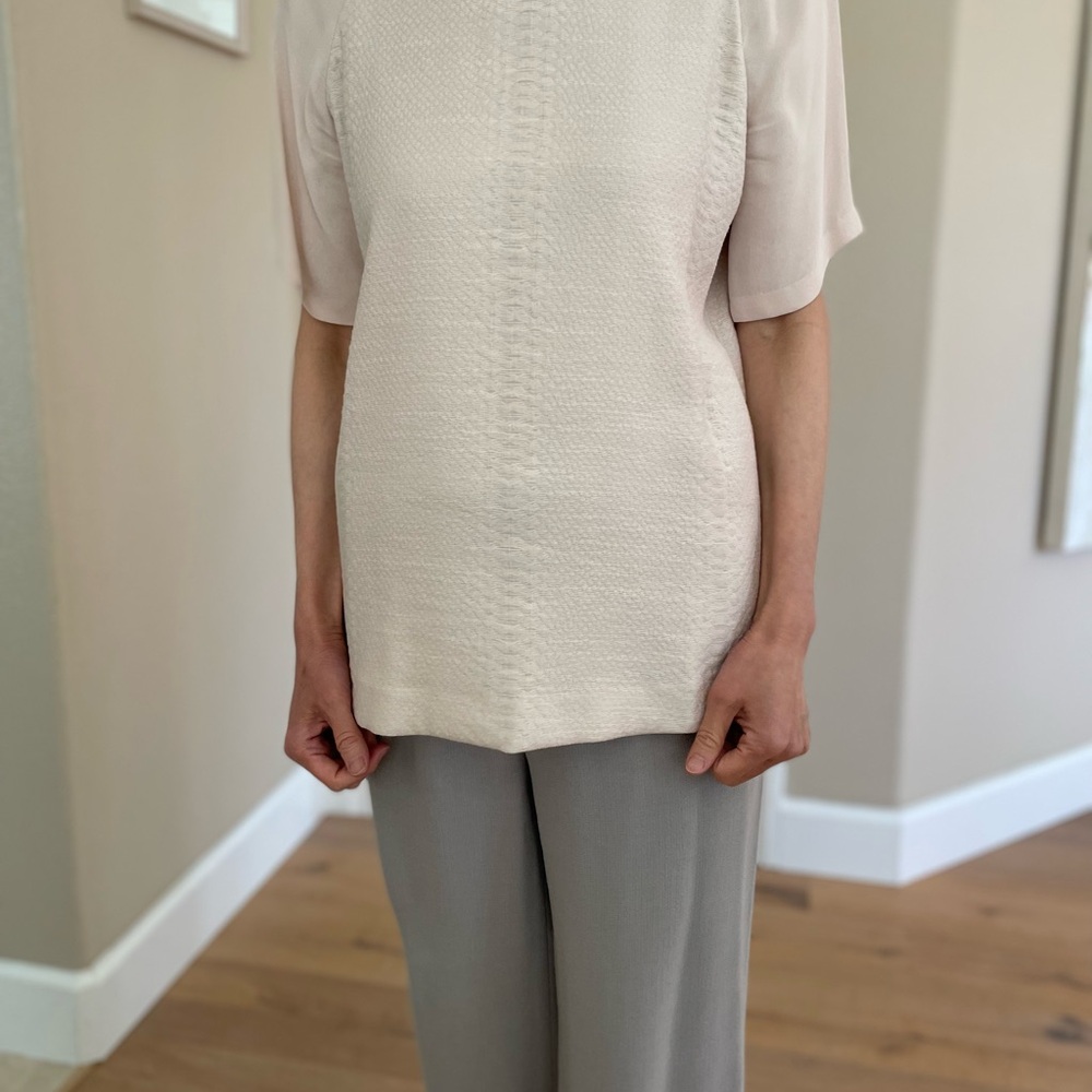 Elegant Cream Blouse